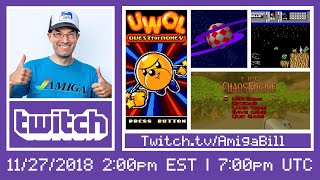 11/27/2018 New Commodore Amiga Games Starquake & Uwol Quest for Money, an Amiga 1000 Resurrection