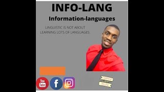 INFO-LANG  -Linguistic is not about learning lots of languages.#Info#l