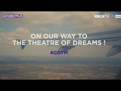 On our way to the Theatre of Dreams !