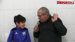 Vídeo entrevista con Adrián de la Fuente Carmona, jugador del Benjamín B del Ciudad de Benidorm