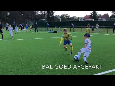 Wedstrijd U11 tegen Genk van 5 september 2020.