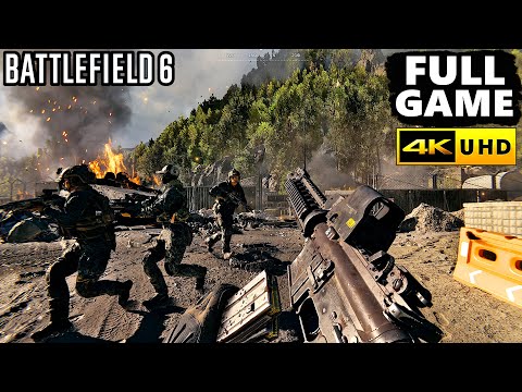 Battlefield 6 Campaign Gameplay Walkthrough FULL GAME - PC 4K 60FPS No Commentary