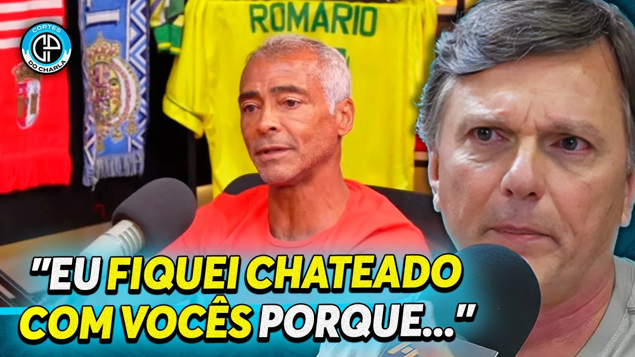 MAURO CEZAR REVELA CHATEAÇÃO COM O CHARLA NO DIA DO ROMÁRIO