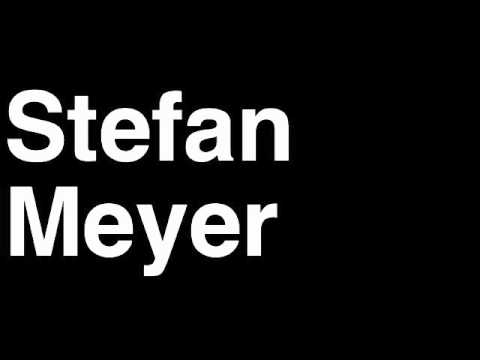 How to Pronounce Stefan Meyer Calgary Flames NHL Hockey Player Runforthecube