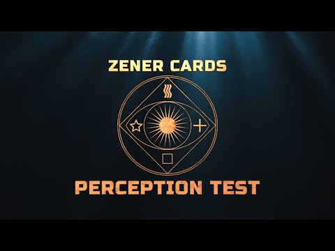 Zener Cards Perception Test video