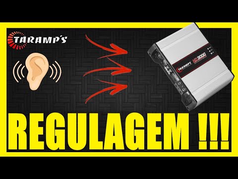 Como REGULAR módulo Amplificador fácil taramps HD 3000 2 OHMS #ALANROD