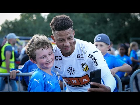 Häng med bakom kulisserna när BK Häcken besökte Älmevallen