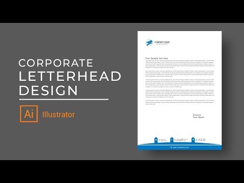 How to Design a Letterhead in Adobe Illustrator