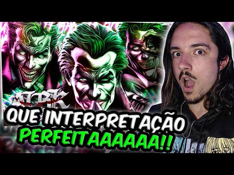 (ESCUTEM ISSO!) REAGINDO ao Rap dos 3 Coringas (Batman) – UMA GRANDE PIADA | ALBK 20 | REACT // Nai