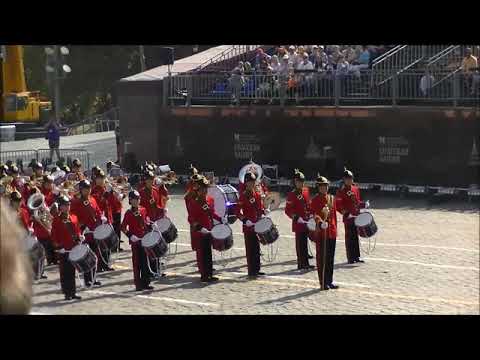 СПАССКАЯ БАШНЯ - 2018. ВЕЛИКОБРИТАНИЯ. SPASSKAYA TOWER - 2018. THE BRENTWOOD IMPERIAL YOUTH BAND.