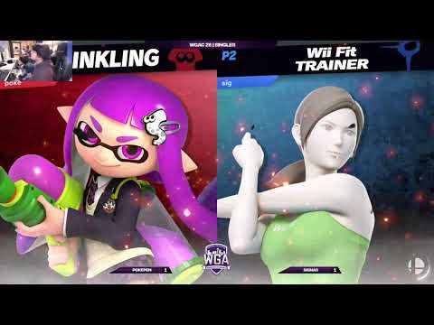 Pokepen (Inkling) vs. Signas (Wii Fit Trainer) - WGA Colosseum 28 - Winners Finals