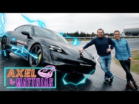 Porsche Taycan Turbo S on track | Was 1.050 NM & 761 PS mit uns machen | Axel & Matthias