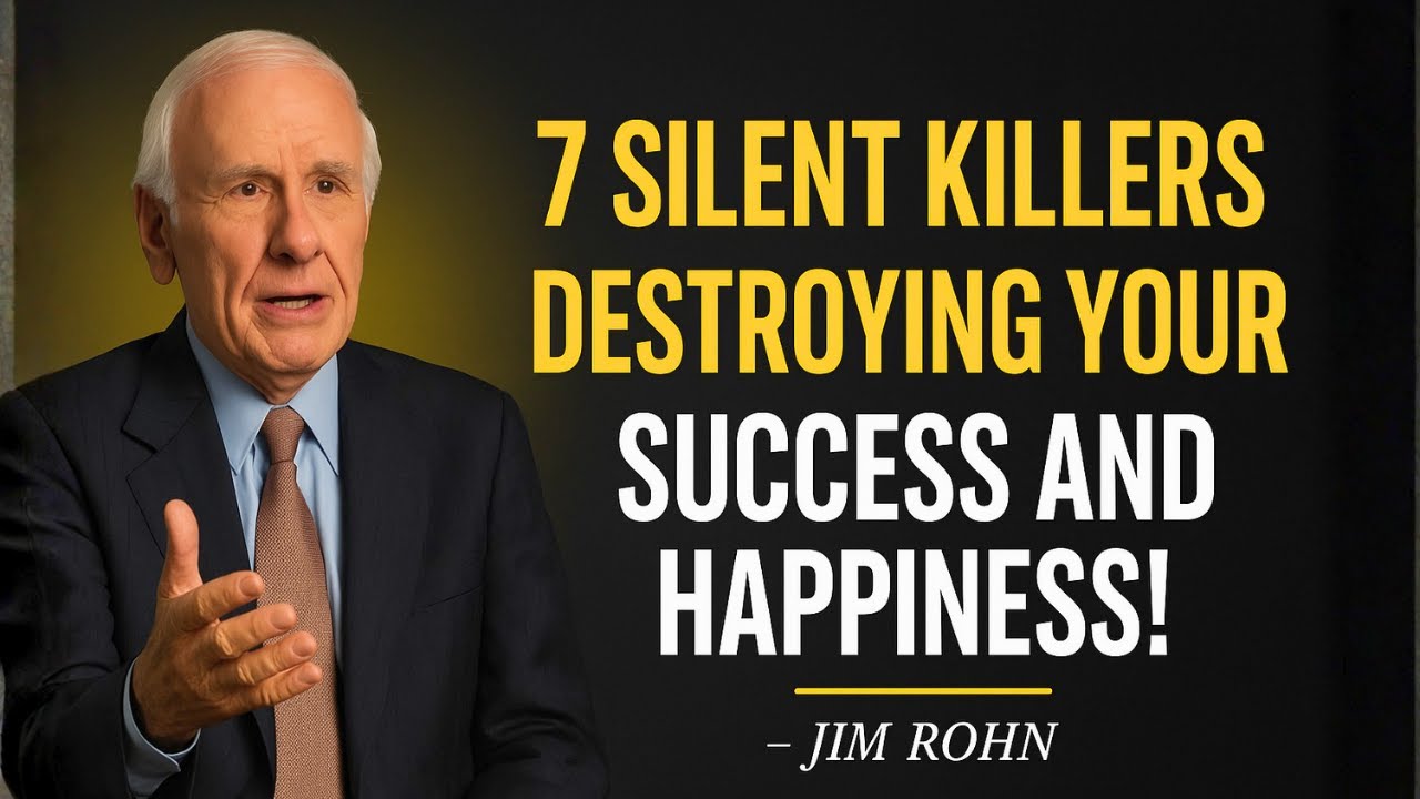 The 7 SILENT KILLER OF YOUR SUCCESS AND HAPPINESS | Jim Rohn Motivation