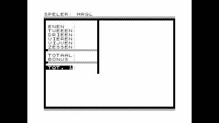 Yahtzee for the ZX81