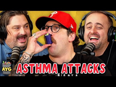 Having Asthma Attacks w/ Ian Fidance | Are You Garbage Comedy Podcast w/ Kevin Ryan & H. Foley