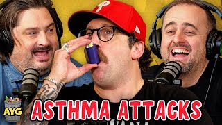 Having Asthma Attacks w/ Ian Fidance | Are You Garbage Comedy Podcast w/ Kevin Ryan & H. Foley