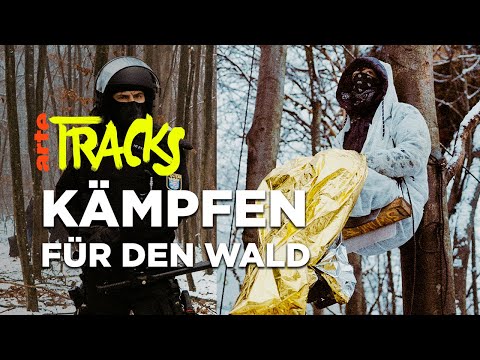 Cpt. Olf fotografiert Wald-Aktivist*innen und Polizeigewalt im Dannenröder Forst | Arte TRACKS