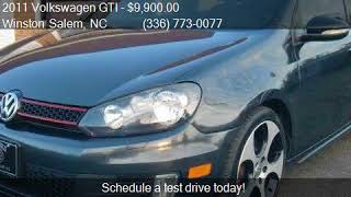2011 Volkswagen GTI Base 4dr Hatchback 6M w/ Sunroof for sal