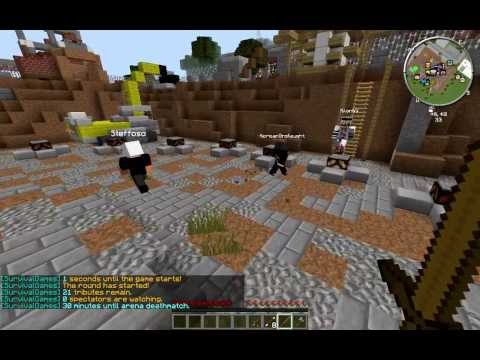 Minecraft Hunger Games game #1 w/ Tristan and Ryan! STICKS PLZ!