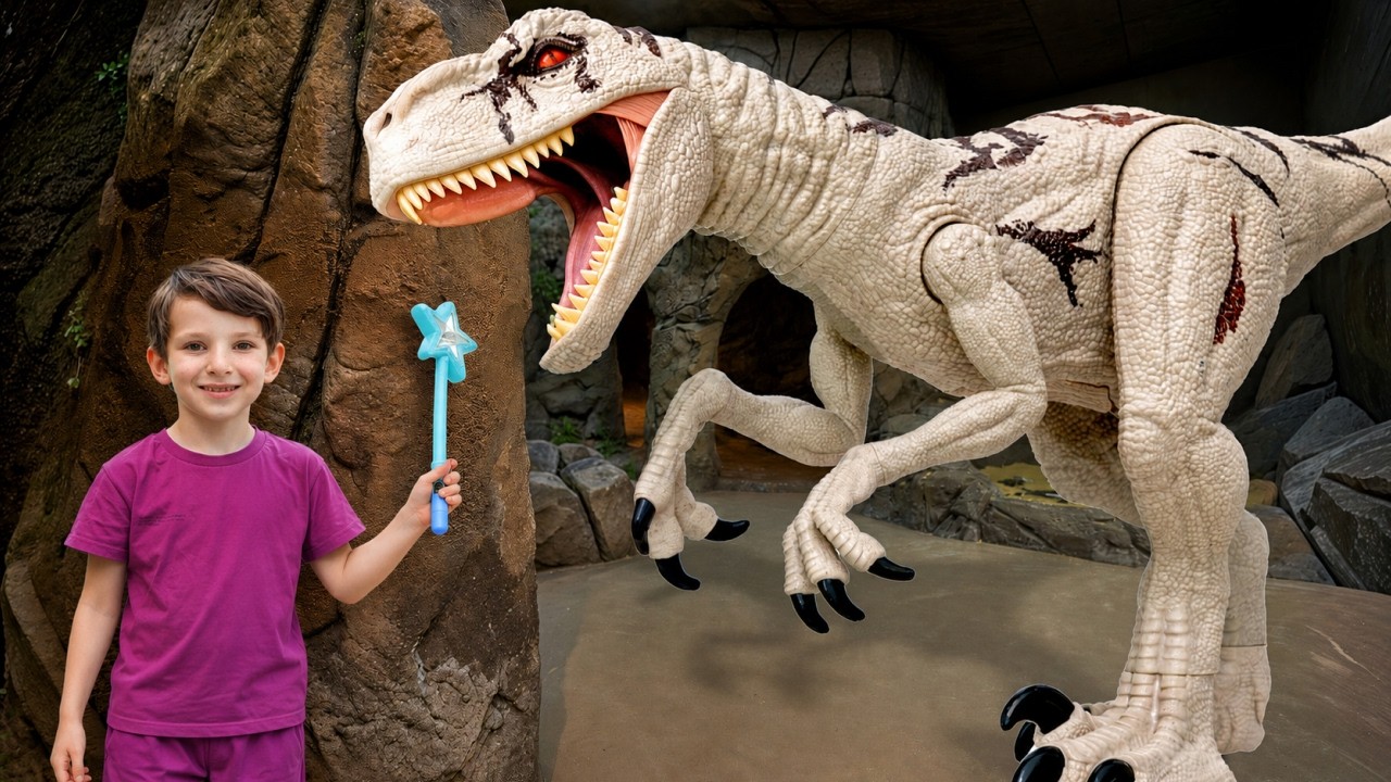 Where Did the Dinosaurs Go? Kids Search for Dino Toys and Learn Amazing Facts