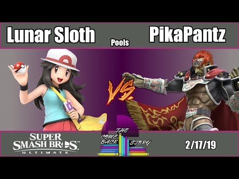 The Comeback Story Vol. II - Lunar Sloth (Pokemon) Vs. PikaPantz (Ganondorf) - Smash Ultimate Pools