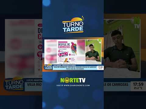 🎭 Villa Río Bermejito prepara un nuevo desfile de carrozas por el Día del Estudiante
