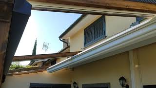 Creare una pergotenda fai da te in legno