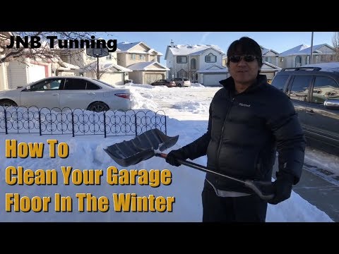 YouTube video about: How to clean garage floor after winter?