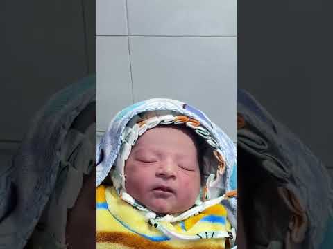 Cute Little Baby in NICU Ready for Home 🏠 After Nursing Care 🤲🙏❤️#neonatalicu #newborn