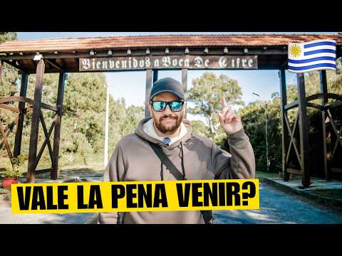Así es BOCA DEL CUFRÉ en Temporada Baja 🇺🇾 ¿Vale la pena venir? (24 horas en una cabaña)