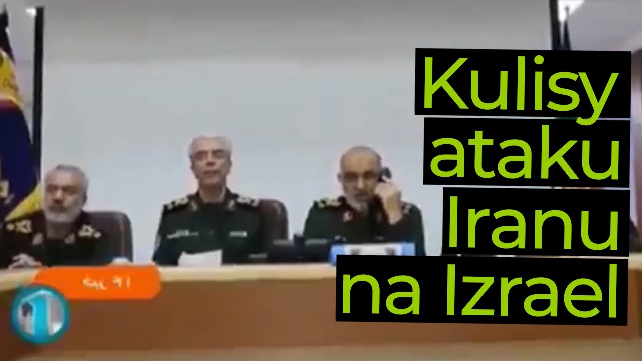 Kulisy ataku Iranu na Izrael! Kontrola eskalacji