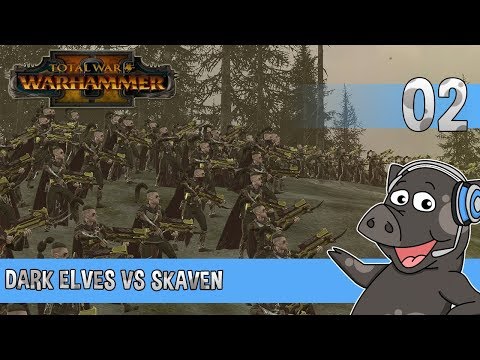 CALL THE EXTERMINATOR! - Total War: Warhammer 2 Ranked Battle #2 - Dark Elves vs Skaven