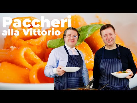 PACCHERI ALLA VITTORIO - La ricetta di Chicco Cerea