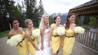 preview picture of video 'Canmore Wedding in June'