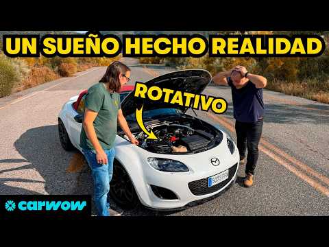 ESTE GENIO HA METIDO UN MOTOR ROTATIVO EN UN MAZDA MX-5; BIENVENIDOS AL MAZDA MX-R