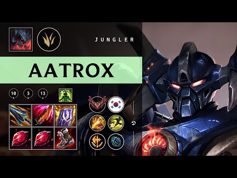 Aatrox Jungle vs Graves - KR Grandmaster Patch 26.01
