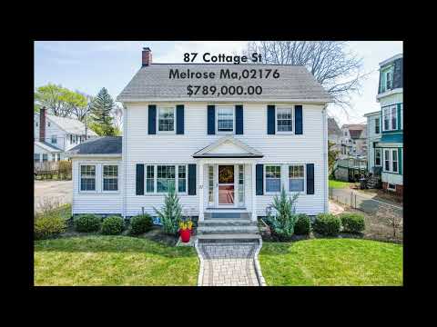 TOUR THIS CHARMING RENOVATED HOME FOR SALE IN MELROSE MA