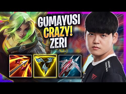 GUMAYUSI CRAZY GAME WITH ZERI! - T1 Gumayusi Plays Zeri ADC vs Jinx! | Season 2023