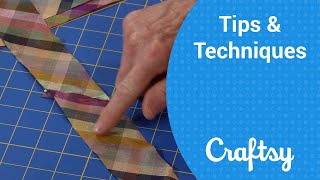 How to Join Bias Strips when Making Pillows