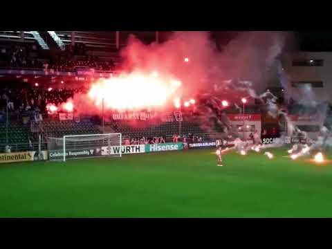 Bosnia fans in Estonia 10/10/17