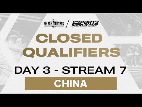 Dota 2 - Closed Qualifiers - CN - Stream 1 | Esports World Cup 2024