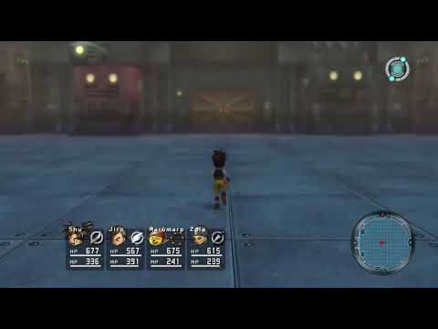 Blue Dragon: Me fighting Scything Skull Spider (Hard Mode)