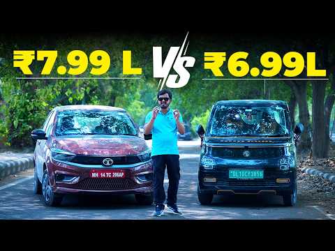 Tiago EV vs Comet EV | Which is the BEST Electric Car Under 10 Lakh in India? 🔥