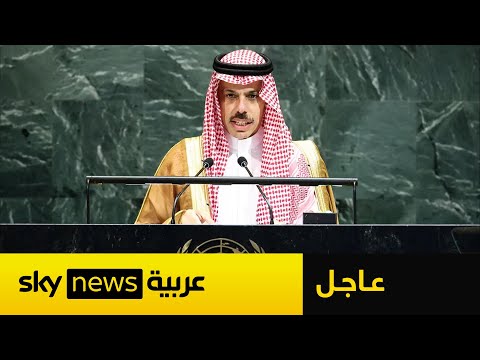 فيديو | وزير الخارجية السعودي: حل الدولتين هو الحل الوحيد وعلى المجتمع الدولي تحمل مسؤولياته