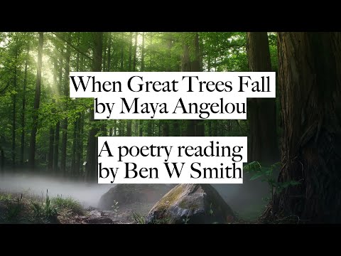 When Great Trees Fall by Maya Angelou (1928-2014) - British accent, read by Ben W Smith