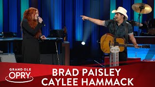 Brad Paisley &amp; Caylee Hammack - &quot;Whiskey Lullaby&quot; | Live at the Opry