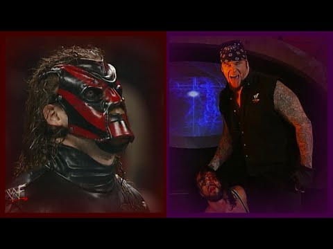 Kane vs Triple H Inferno Match (The Undertaker & His Minions Beat X-Pac To A Bloody Pulp)! 9/23/99