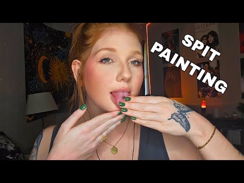 ASMR | Spit Painting Your Face Clean ❤️