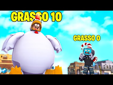 SIAMO DIVENTATI GRASSI SU ROBLOX!!