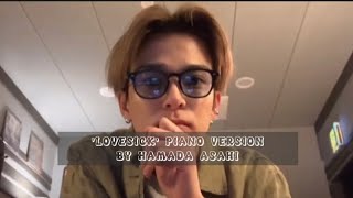 Download lagu 'LOVESICK' Lyrics [PIANO Version] By ASAHI of TREASURE mp3
